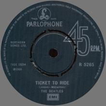 1977 UK The Beatles The Singles Collection 1962-1970 - R 5265 - Ticket To Ride ⁄ Yes It Is - World Records  - pic 4