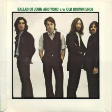 1977 UK The Beatles The Singles Collection 1962-1970 - R 5786 - The Ballad Of John And Yoko ⁄ Old Brown Shoe - World Records - pic 2