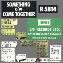 1977 UK The Beatles The Singles Collection 1962-1970 - R 5814 - Something ⁄ Come Together - World Records - pic 3