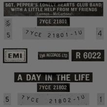 1978 09 30 - 1978 - M - SGT.PEPPERS LONELY HEARTS CLUB BAND - WITH A LITTLE HELP ⁄ A DAY IN THE LIFE - R 6022 - pic 4