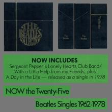 1978 UK The Beatles Collection ⁄ The Beatles Singles 1962-1970 - World Records - BLACK BOX - 25 RECORDS - pic 3