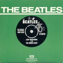 1978 UK The Beatles The Singles Collection 1962-1970 - R 5675 - Lady Madonna ⁄ The Inner Light - World Records - Solid Center - pic 1