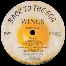 1979 06 08 PAUL McCARTNEY - WINGS - BACK TO THE EGG - 4C 064-62799 - BELGIUM ⁄ HOLLAND - pic 5