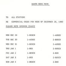 1980 12 22 - 1981 O1 12 THE BEATLES RADIO SHOW - EARTH NEWS - B - PART I - PART II - 1980 12 29 - pic 1