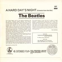 1981 12 07 UK The Beatles E.P.s Collection - GEP 8920 - A Hard Day's Night (extracts from the film) - B - pic 1