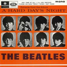 1981 12 07 UK The Beatles E.P.s Collection - GEP 8924 - A Hard Day's Night (extracts from the Album) - A - pic 1