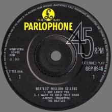 1981 12 07 UK The Beatles E.P.s Collection - GEP 8946 - The Beatles's Million Sellers - B - pic 3