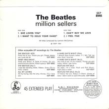 1981 12 07 UK The Beatles E.P.s Collection - GEP 8946 - The Beatles's Million Sellers - A - pic 2