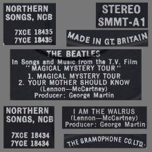 1981 12 07 UK The Beatles E.P.s Collection - SMMT-A1 ⁄ SMMT-B1 - Beatles Magical Mystery Tour - B - pic 9