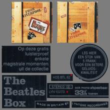 be fl c 1980 Promo Flexi Record For - The Beatles Box - Made In England By Lyntone Flemish Text LYN 10273 HDS BTL 82  - pic 3