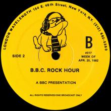 1982 04 25 - PAUL McCARTNEY RADIO SHOW - LONDON WAVELENGTH - PAUL McCARTNEY S DESERT ISLAND DISCS - B - BBC ROCK HOUR 317 - pic 1
