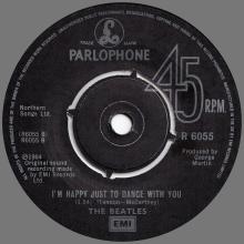 1982 12 07 THE BEATLES SINGLES COLLECTION - BSCP1 - R 6055 - A - MOVIE MEDLEY / I'M HAPPY JUST TO DANCE WITH YOU - pic 5