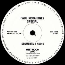 1982 07 26 - PAUL McCARTNEY RADIO SHOW - WESTWOOD ONE - PAUL Mc CARTNEY SPECIAL - THE MAN AND HIS MUSIC  - pic 5