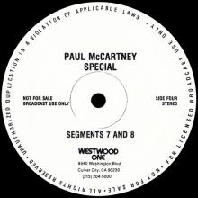 1982 07 26 - PAUL McCARTNEY RADIO SHOW - WESTWOOD ONE - PAUL Mc CARTNEY SPECIAL - THE MAN AND HIS MUSIC  - pic 6