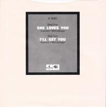 1982 12 07 THE BEATLES SINGLES COLLECTION - BSCP1 - R 5055 - A - SHE LOVES YOU / I'LL GET YOU - pic 2
