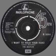 1982 12 07 THE BEATLES SINGLES COLLECTION - BSCP1 - R 5084 - A - I WANT TO HOLD YOUR HAND / THIS BOY - pic 3