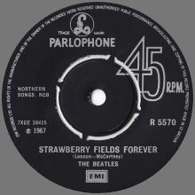 1982 12 07 THE BEATLES SINGLES COLLECTION - BSCP1 - R 5570 - A - STRAWBERRY FIELDS FOREVER / PENNY LANE - pic 3