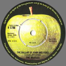 1982 12 07 THE BEATLES SINGLES COLLECTION - BSCP1 - R 5786 - A - THE BALLAD OF JOHN AND YOKO / OLD BROWN SHOE - pic 3