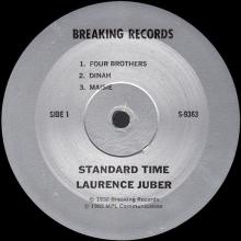 1982 00 00 LAURENCE JUBER - STANDARD TIME - MAISIE -  BREAKING RECORDS - BREAK 1 - USA - SIGNED - pic 5