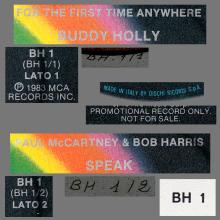 1983 00 00 - PAUL McCARTNEY RADIO SHOW - PAUL McCARTNEY AND BOB HARRIS SPEAK - BH 1 - pic 5