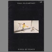 1983 10 17 a Pipes Of Peace - Paul McCartney Press Kit - pic 1
