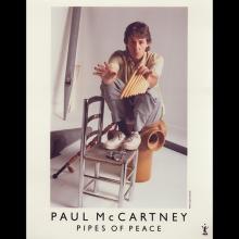 1983 10 17 a Pipes Of Peace - Paul McCartney Press Kit - pic 1