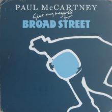 1984 09 24 Give My Regards To Broad Street - Press Kit - UK TESTPRESSING - Artwork LP And Single - Promo - pic 1