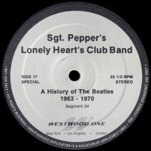 1984 10 15 - THE BEATLES RADIO SHOW - WESTWOOD ONE - SGT. PEPPERS LONELY HEARTS CLUB BAND - B - pic 10