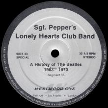 1984 10 15 - THE BEATLES RADIO SHOW - WESTWOOD ONE - SGT. PEPPERS LONELY HEARTS CLUB BAND - D - pic 4