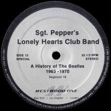 1984 10 15 - THE BEATLES RADIO SHOW - WESTWOOD ONE - SGT. PEPPERS LONELY HEARTS CLUB BAND - A - pic 14