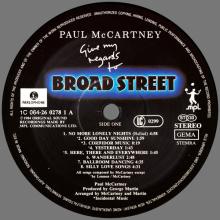 1984 10 22 PAUL McCARTNEY - GIVE MY REGARDS TO BROAD STREET - 064 26 0278 1 - 5 0999926 027814 -EEC - pic 5