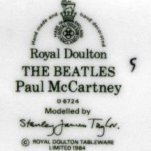 1984 - B - NOVELTY - THE BEATLES ROYAL DOULTON TOBY JUGS SET (UK) - pic 10