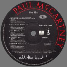 1987 11 14 PAUL McCARTNEY - ALL THE BEST - 164 7 48507 1 - 0 77774 85071 - EEC  - pic 7