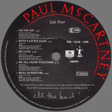 1987 11 14 PAUL McCARTNEY - ALL THE BEST - 164 7 48507 1 - 0 77774 85071 - EEC  - pic 8