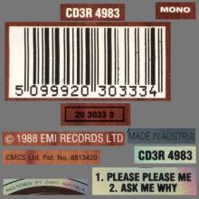 1988 00 1989 UK-Austria The Beatles CD Singles Collection CDBSC 1 ⁄ 3"CD - CD3R 4983 - CD3R 5015 - CD3R 5055  - pic 5