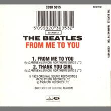 1988 00 1989 UK-Austria The Beatles CD Singles Collection CDBSC 1 ⁄ 3"CD - CD3R 4983 - CD3R 5015 - CD3R 5055  - pic 8