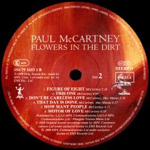 1989 06 05 PAUL McCARTNEY - FLOWERS IN THE DIRT - 064 7 91653 1 - 0 077779 165315 - EEC - pic 6