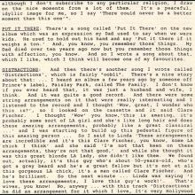 1989 06 05 b Flowers In The Dirt - Paul McCartney - Press kit for the CD - pic 13