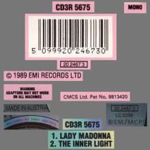 1989 00 UK-Austria The Beatles CD Singles Collection CDBSC 1 ⁄ 3"CD - CD3R 5675 - CD3R 5722 - CD3R 5777 - pic 5
