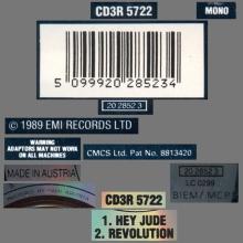 1989 00 UK-Austria The Beatles CD Singles Collection CDBSC 1 ⁄ 3"CD - CD3R 5675 - CD3R 5722 - CD3R 5777 - pic 10