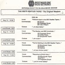 1990 00 00 - THE BEATLES RADIO SHOW - WESTWOOD ONE - THE BEATLES TAPES - THE ORIGINAL MASTERS - C-D - pic 6