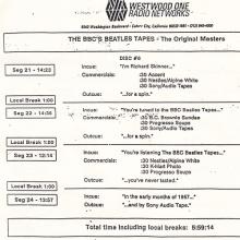 1990 00 00 - THE BEATLES RADIO SHOW - WESTWOOD ONE - THE BEATLES TAPES - THE ORIGINAL MASTERS - A-B - pic 6