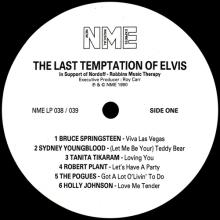 1990 03 24 VARIOUS - THE LAST TEMPTATION OF ELVIS - IT S NOW OR NEVER - NME LP 038 ⁄ 039 - UK  - pic 5