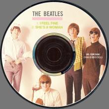 1992 00 UK-Austria The Beatles CD Singles Collection CD BSCP 1 ⁄ 0 9992 03566 2 5 -3 CDR 5160 CDR 5200 CDR 5265  - pic 7