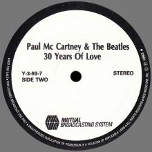 1993 02 08 - PAUL McCARTNEY RADIO SHOW - WESTWOOD ONE -  P McC AND THE BEATLES - 30 YEARS OF LOVE - SHOW 93-07 - pic 4