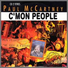 1993 02 22 C'MON PEOPLE - PAUL McCARTNEY DISCOGRAPHY - 7 24388 05802 5 - FRANCE - pic 1