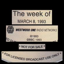 1993 03 08 - THE BEATLES RADIO SHOW - WESTWOOD ONE - BBC CLASSIC TRACKS - pic 1
