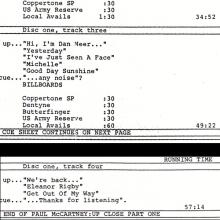 1993 04 13 - PAUL McCARTNEY RADIO SHOW - MEDIAAMERICA RADIO - UP-CLOSE PART 1 PAUL McCARTNEY 9318 - pic 5