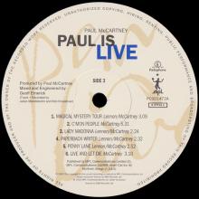 1993 11 15 PAUL McCARTNEY - PAUL IS LIVE - PCSD 147 - 7 24382 77041 1 - UK - pic 13