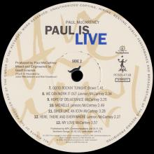 1993 11 15 PAUL McCARTNEY - PAUL IS LIVE - PCSD 147 - 7 24382 77041 1 - UK - pic 8